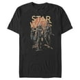 thumbnail image 1 of Men's Star Wars: The Mandalorian Character Entourage  Graphic Tee Black 3X Large, 1 of 4