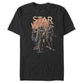 thumbnail image 1 of Men's Star Wars: The Mandalorian Character Entourage Graphic Tee Black X Large, 1 of 4