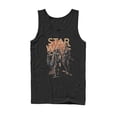 thumbnail image 1 of Men's Star Wars: The Mandalorian Character Entourage Tank Top Black 2X Large, 1 of 4