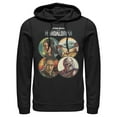 thumbnail image 1 of Men's Star Wars: The Mandalorian Character Frame Pull Over Hoodie Black Large, 1 of 4