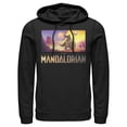 thumbnail image 1 of Men's Star Wars: The Mandalorian Dreamscape Journey  Pull Over Hoodie Black Small, 1 of 3