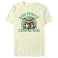 thumbnail image 1 of Men's Star Wars: The Mandalorian Easter Grogu Egg Hunt Champion  Graphic Tee Beige Small, 1 of 4