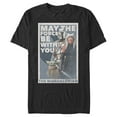 thumbnail image 1 of Men's Star Wars: The Mandalorian Force of Ancient Enemies Graphic Tee Black 2X Large, 1 of 5