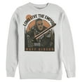thumbnail image 1 of Men's Star Wars: The Mandalorian Gideon Imperial Remnant Sweatshirt White 3X Large, 1 of 4