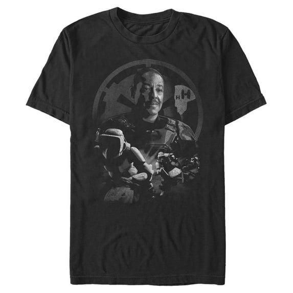 Men's Star Wars: The Mandalorian Gideon Ready For Retrieval Graphic Tee Black Medium
