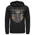 thumbnail image 1 of Men's Star Wars: The Mandalorian Greef Karga Portrait  Pull Over Hoodie Black Large, 1 of 4