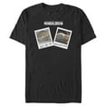 thumbnail image 1 of Men's Star Wars: The Mandalorian Grogu Firsts Portraits  Graphic Tee Black 4X Large, 1 of 4
