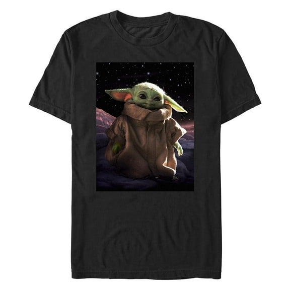 Men's Star Wars: The Mandalorian Grogu Large Portrait Graphic T-Shirt