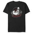 thumbnail image 1 of Men's Star Wars: The Mandalorian Grogu and Din Djarin Dadalorian Cradle Sketch Graphic Tee Black / 2 Small, 1 of 5