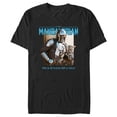 thumbnail image 1 of Men's Star Wars: The Mandalorian Grogu and Din Djarin This is no Place for a Child Graphic Tee Black Small, 1 of 5