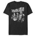 thumbnail image 1 of Men's Star Wars: The Mandalorian Guild on Assignment  Graphic Tee Black Large, 1 of 5