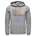 thumbnail image 1 of Men's Star Wars: The Mandalorian Hexad Illusion Pull Over Hoodie Athletic Heather X Large, 1 of 4