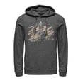 thumbnail image 1 of Men's Star Wars: The Mandalorian IG-11 Dusty Droid Pull Over Hoodie Charcoal Heather 2X Large, 1 of 3