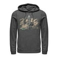 thumbnail image 1 of Men's Star Wars: The Mandalorian IG-11 Dusty Droid Pull Over Hoodie Charcoal Heather Medium, 1 of 3
