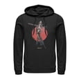 thumbnail image 1 of Men's Star Wars: The Mandalorian IG-11 Dusty Sunset  Pull Over Hoodie Black Large, 1 of 3