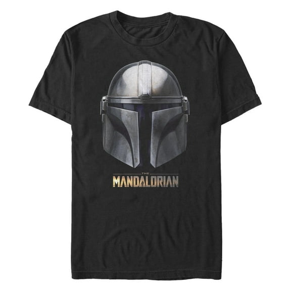 Men's Star Wars: The Mandalorian Iconic Helmet Graphic T-Shirt