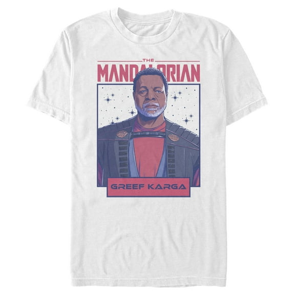 Men's Star Wars: The Mandalorian Karga Your Only Hope Graphic Tee White Large