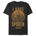 thumbnail image 1 of Men's Star Wars: The Mandalorian Kuiil I Have Spoken Graphic Tee Black 3X Large, 1 of 5