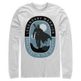 thumbnail image 1 of Men's Star Wars: The Mandalorian Legendary Warrior  Long Sleeve Shirt White Large, 1 of 3