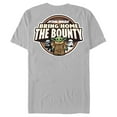 thumbnail image 1 of Men's Star Wars: The Mandalorian Pocket Quote  Graphic Tee Silver Large, 1 of 4