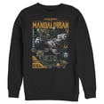 thumbnail image 1 of Men's Star Wars: The Mandalorian Razor Crest Capture and Containment  Sweatshirt Black 2X Large, 1 of 4
