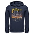 thumbnail image 1 of Men's Star Wars: The Mandalorian Razor Crest Crew Pull Over Hoodie Navy Blue Small, 1 of 4