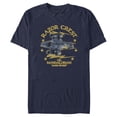 thumbnail image 1 of Men's Star Wars: The Mandalorian Razor Crest Hang On Kid Graphic Tee Navy Blue Large, 1 of 5