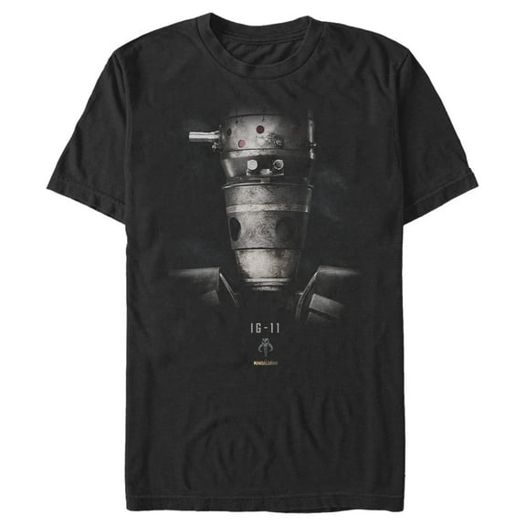 Men's Star Wars: The Mandalorian Rusty IG-11 Droid  Graphic Tee Black 2X Large