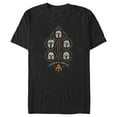 thumbnail image 1 of Men's Star Wars: The Mandalorian Strength is Survival Graphic Tee Black Large, 1 of 5