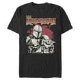 thumbnail image 1 of Men's Star Wars: The Mandalorian Strong Attachment  Graphic Tee Black Medium, 1 of 5