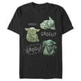 thumbnail image 1 of Men's Star Wars: The Mandalorian The Child Grogu Graphic Tee Black 3X Large, 1 of 5