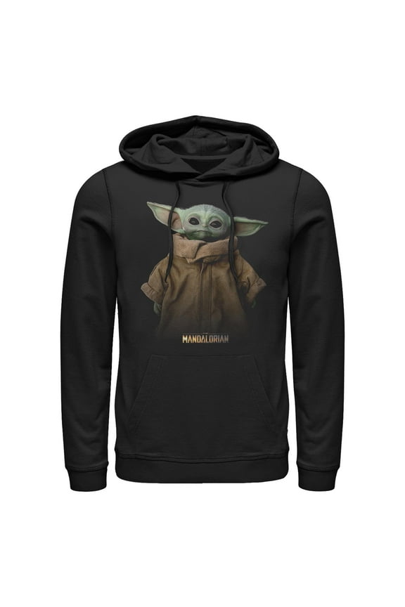 Men's Star Wars: The Mandalorian The Child Jacket  Pull Over Hoodie