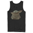 thumbnail image 1 of Men's Star Wars: The Mandalorian The Child Portrait Tank Top Black 2X Large, 1 of 4