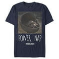 thumbnail image 1 of Men's Star Wars: The Mandalorian The Child Power Nap  Graphic Tee Navy Blue Medium, 1 of 4