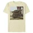 thumbnail image 1 of Men's Star Wars: The Mandalorian The Child Square Frame  Graphic Tee Beige Large, 1 of 3