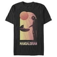 thumbnail image 1 of Men's Star Wars: The Mandalorian The Child and Bounty Hunter Connection Made  Graphic Tee Black 4X Large, 1 of 4