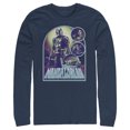 thumbnail image 1 of Men's Star Wars: The Mandalorian The New Plan  Long Sleeve Shirt Navy Blue X Large, 1 of 4
