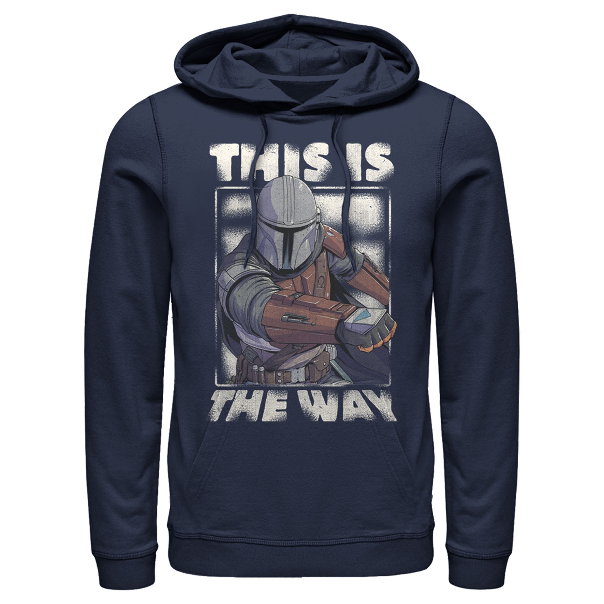 Men s Star Wars The Mandalorian This Is The Way Mando Pull Over