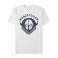 thumbnail image 1 of Men's Star Wars: The Mandalorian Warrior Emblem Graphic Tee White 3X Large, 1 of 4