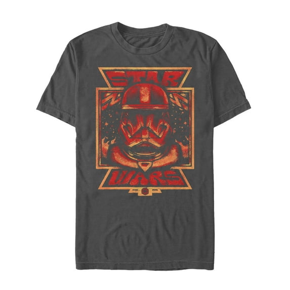 Men's Star Wars: The Rise of Skywalker Artistic Sith Trooper Graphic Tee Charcoal 3X Large