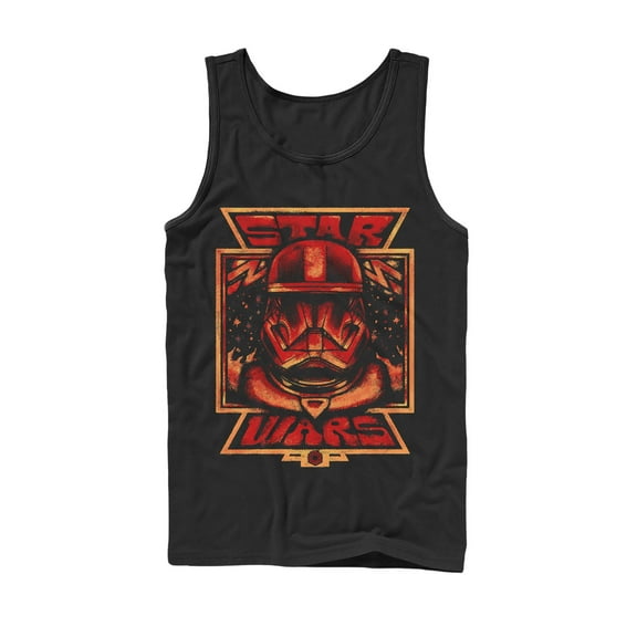 Men's Star Wars: The Rise of Skywalker Artistic Sith Trooper  Tank Top Black Small