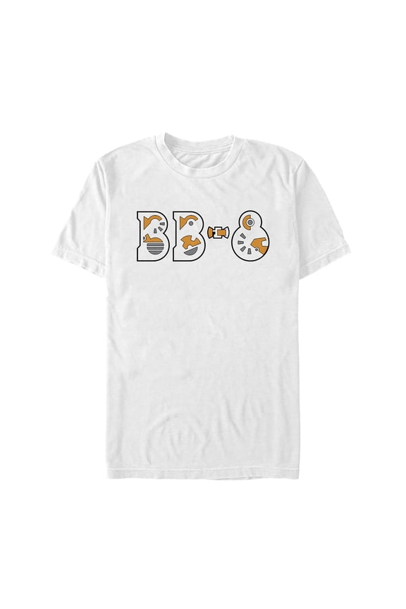 Men's Star Wars: The Rise of Skywalker BB-8 Gear Graphic Tee White Large