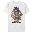 thumbnail image 1 of Men's Star Wars: The Rise of Skywalker Babu Frik Droidsmith  Graphic Tee White X Large, 1 of 4