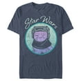 thumbnail image 1 of Men's Star Wars: The Rise of Skywalker Babu Frik Pastel Stars Graphic Tee Navy Blue Heather X Large, 1 of 3