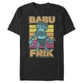 thumbnail image 1 of Men's Star Wars: The Rise of Skywalker Babu Frik Pop Art Portrait  Graphic Tee Black X Large, 1 of 4