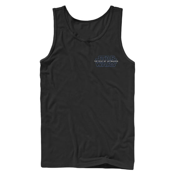 Men's Star Wars: The Rise of Skywalker Badge Logo  Tank Top Black Small