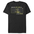 thumbnail image 1 of Men's Star Wars: The Rise of Skywalker C-3PO One Last Look  Graphic Tee Black 2X Large, 1 of 4