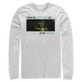 thumbnail image 1 of Men's Star Wars: The Rise of Skywalker C-3PO One Last Look Long Sleeve Shirt White 2X Large, 1 of 3