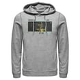 thumbnail image 1 of Men's Star Wars: The Rise of Skywalker C-3PO One Last Look Pull Over Hoodie Athletic Heather 2X Large, 1 of 3