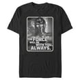 thumbnail image 1 of Men's Star Wars: The Rise of Skywalker C-3PO With You Always Graphic Tee Black Small, 1 of 4
